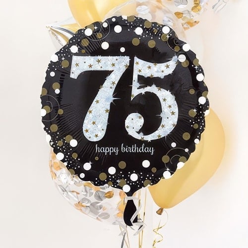 75th Birthday Balloons
