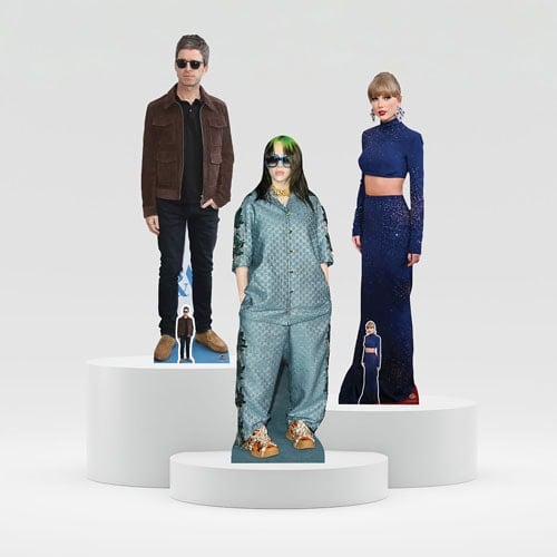 Musicians & Popstars Lifesize Cardboard Cutouts
