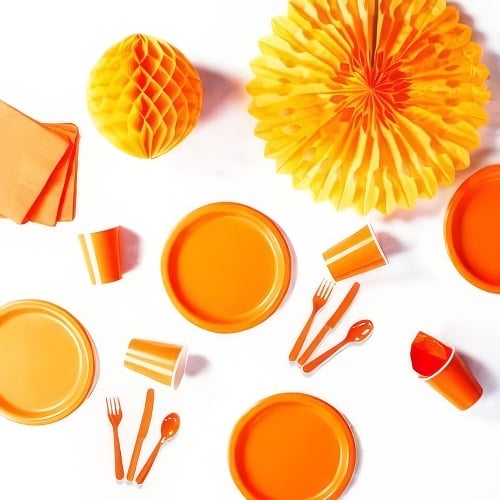 Orange Party Supplies