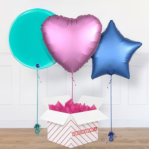 Plain Colour Balloon In A Box