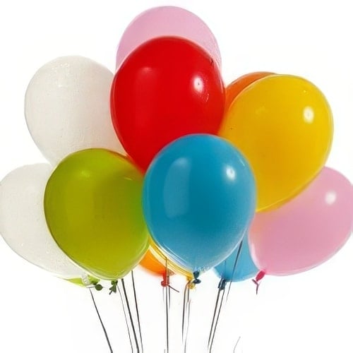 Plain Colour Balloons