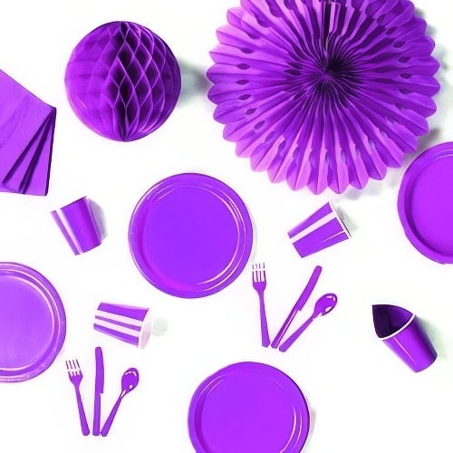 Purple Party Supplies