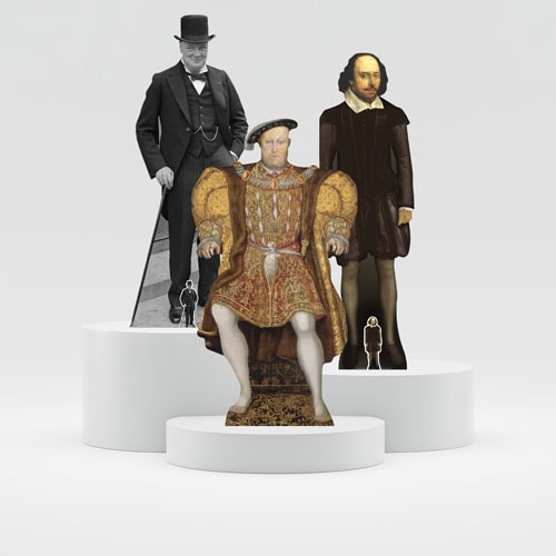 Science & History Lifesize Cardboard Cutouts