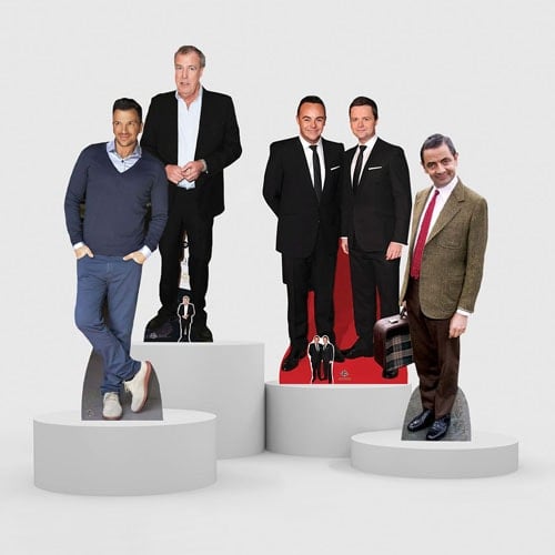 TV Personalities Lifesize Cardboard Cutouts