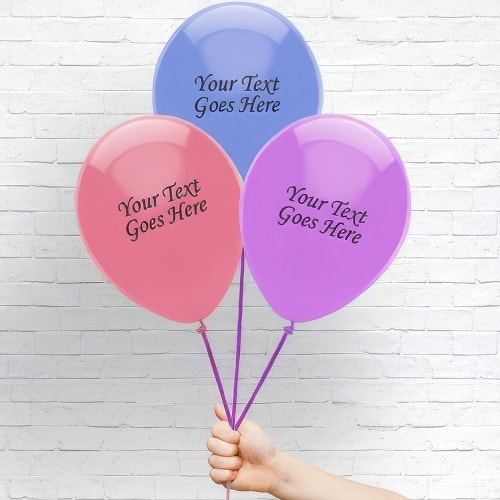 Personalised Latex Balloons