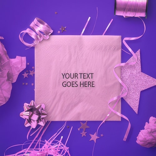 Personalised Napkins