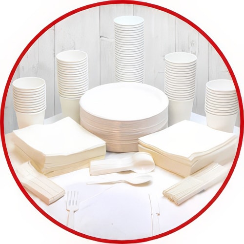 White Party Supplies