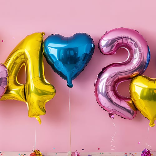Numbers & Letters Balloon In A Box