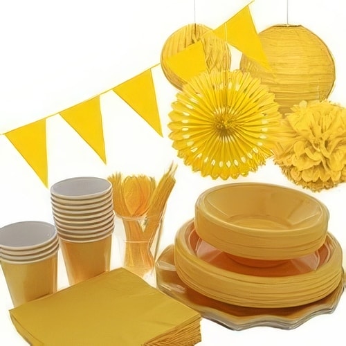 Yellow Party Supplies