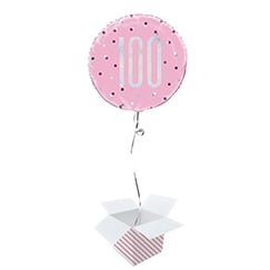 100th Birthday Balloon In A Box