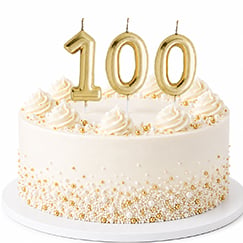 100th Birthday Party Candles