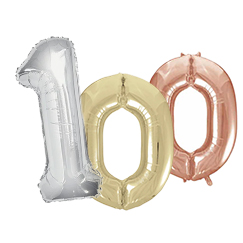 Giant Number Balloons