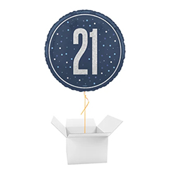 21st Birthday Balloon In A Box