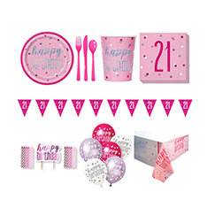 21st Birthday Party Packs