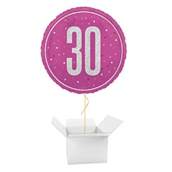 30th Birthday Balloon In A Box