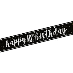 40th Birthday Party Banners