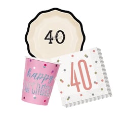 40th Birthday Party Themes