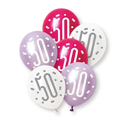 50th Birthday Balloons
