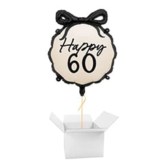 60th Birthday Balloon In A Box