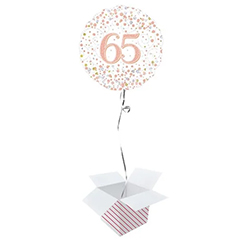 65th Birthday Balloon In A Box