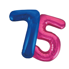 Giant Number Balloons