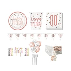 80th Birthday Party Packs