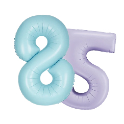 Giant Number Balloons