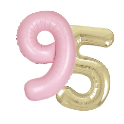 Giant Number Balloons