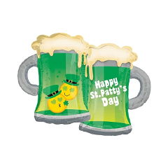 St Patrick's Day Balloons