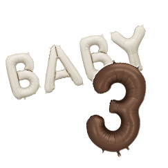 Numbers, Letters & Phrase Balloons