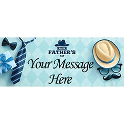 Father's Day Personalised Banners