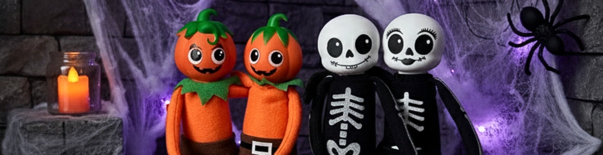 Banner image of halloween blog building a boo crew tradition banner