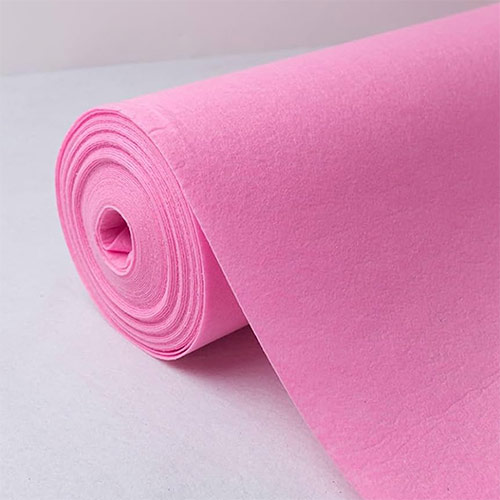 1 Metre Exhibition Quality Ribbed Heavy Duty Candy Pink Carpet Runner 1 Metre Wide Product Gallery Image