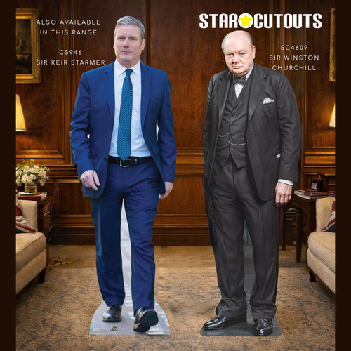 10 Downing Street Door with Larry the Cat Lifesize Cardboard Cutout 189cm Product Gallery Image