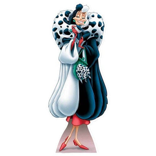 101 Dalmatians Cruella De Vil Lifesize Cardboard Cutout - 171cm Product Gallery Image