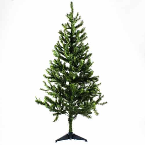 PVC Christmas Tree with Plastic Base 120cm Product Image