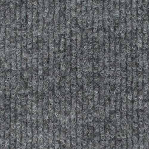 10 Metres Exhibition Quality Ribbed Heavy Duty Grey Carpet Runner 2 Metres Wide Product Gallery Image