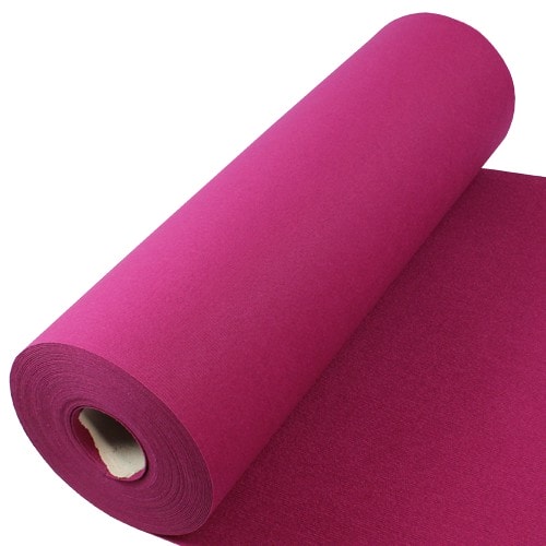 25 Metres Exhibition Quality Ribbed Heavy Duty Magenta Purple Carpet Runner 1 Metre Wide Product Gallery Image