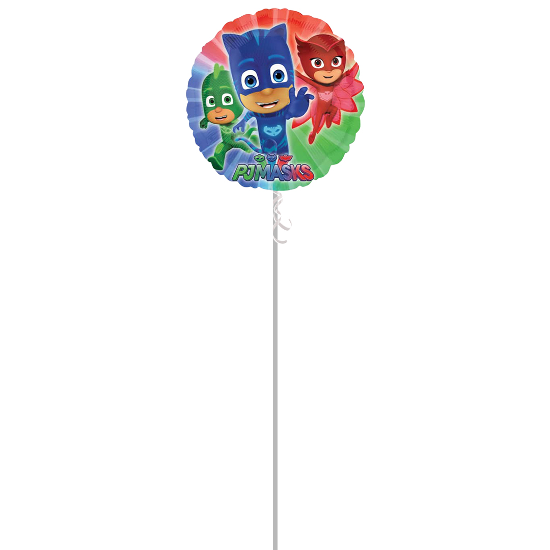 PJ Masks Round Foil Balloon - Inflated Balloon in a Box Product Gallery Image
