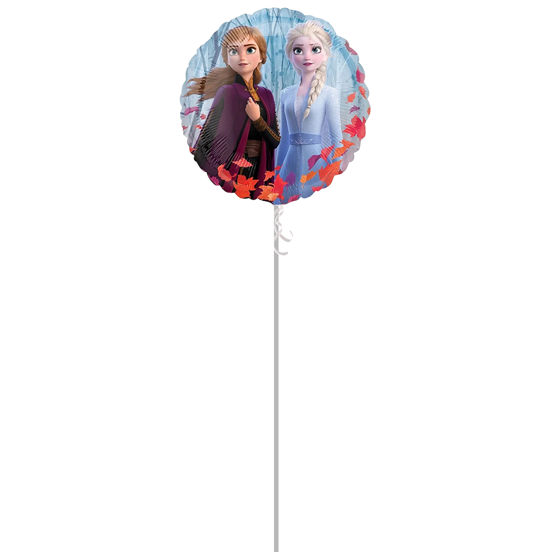 Disney Frozen 2 Round Foil Helium Balloon - Inflated Balloon in a Box Product Gallery Image