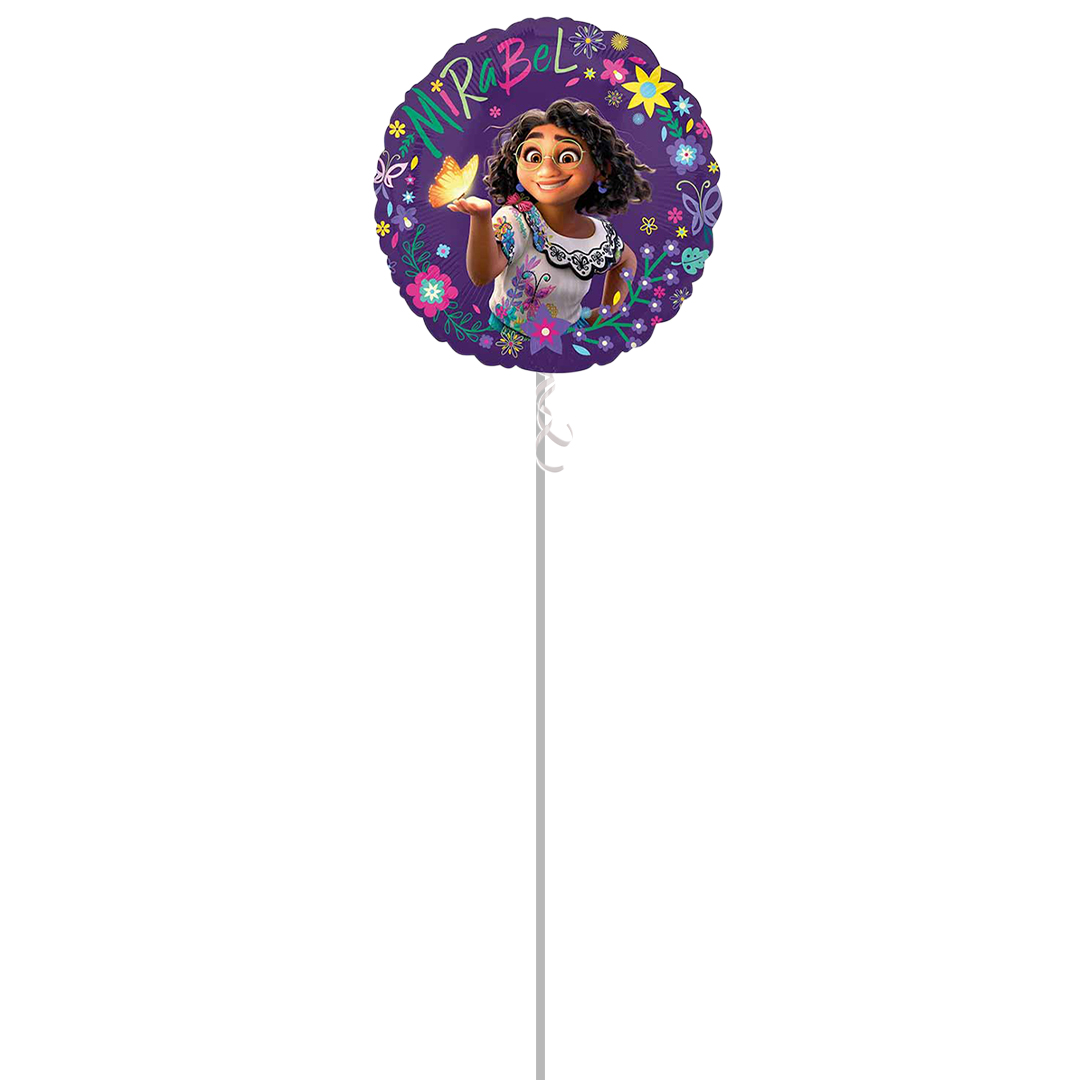 Encanto Disney Round Foil Helium Balloon - Inflated Balloon in a Box Product Gallery Image