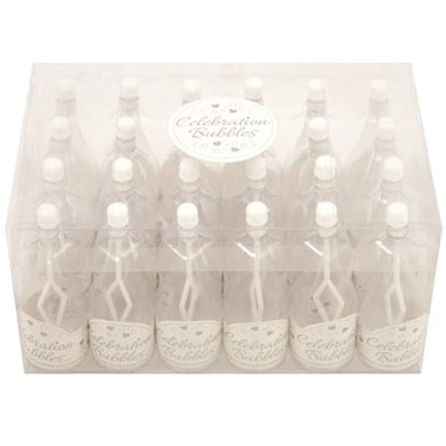 Champagne Bottle Bubbles White - Pack of 24 Product Image