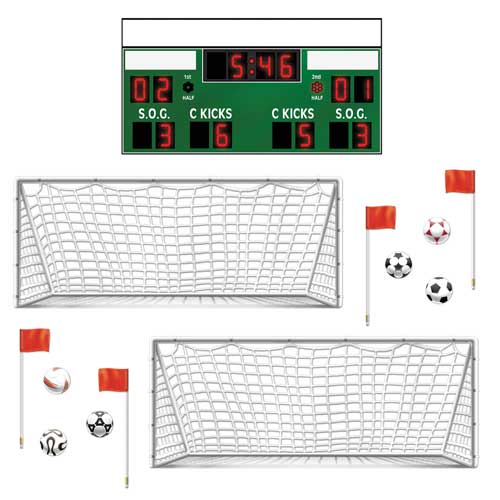 Football Theme Backdrop Scene Setter Add-Ons Product Image