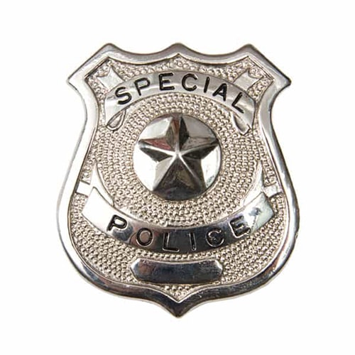 Metal Police Badge Product Image