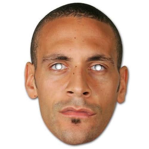 Rio Ferdinand Cardboard Face Mask Product Image