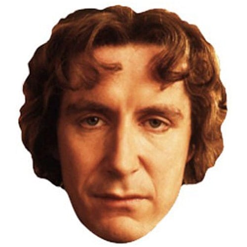 Dr Who The 8th Doctor Cardboard Face Mask Product Image