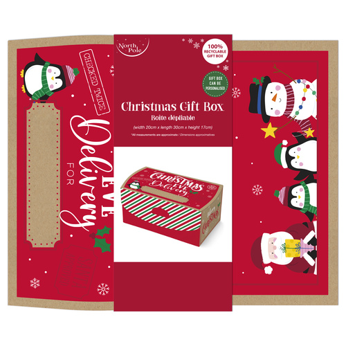 Christmas Eve Delivery Gift Box 30cm Product Gallery Image