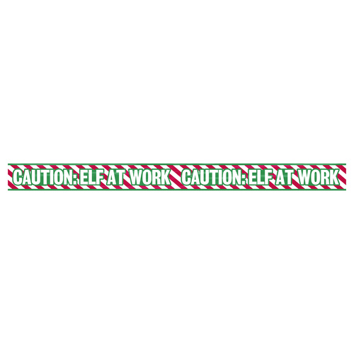 Assorted Christmas Elf Warning Tape 3m - Pack of 2 Product Gallery Image