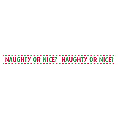 Assorted Christmas Elf Warning Tape 3m - Pack of 2 Product Gallery Image