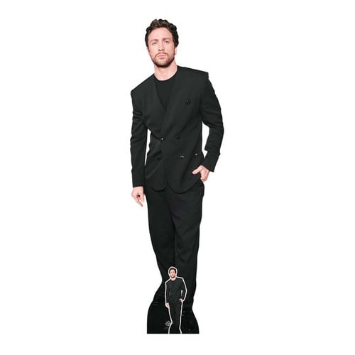 Aaron Taylor-Johnson Black Suit Lifesize Cardboard Cutout 180cm Product Gallery Image